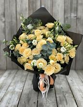 Букет цветов из:  Розы и Лизиантусы #REPLACE_PRED# Митькино