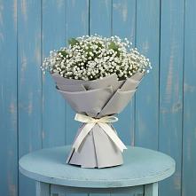 Букет цветов из:  Гипсофила в Митькино