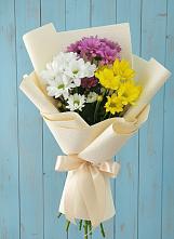 Букет цветов из:  Хризантемы в Митькино