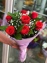 Букет цветов из:  Розы в Митькино