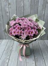 Букет цветов из:  Хризантемы в Митькино