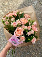 Букет цветов из:  Розы в Митькино