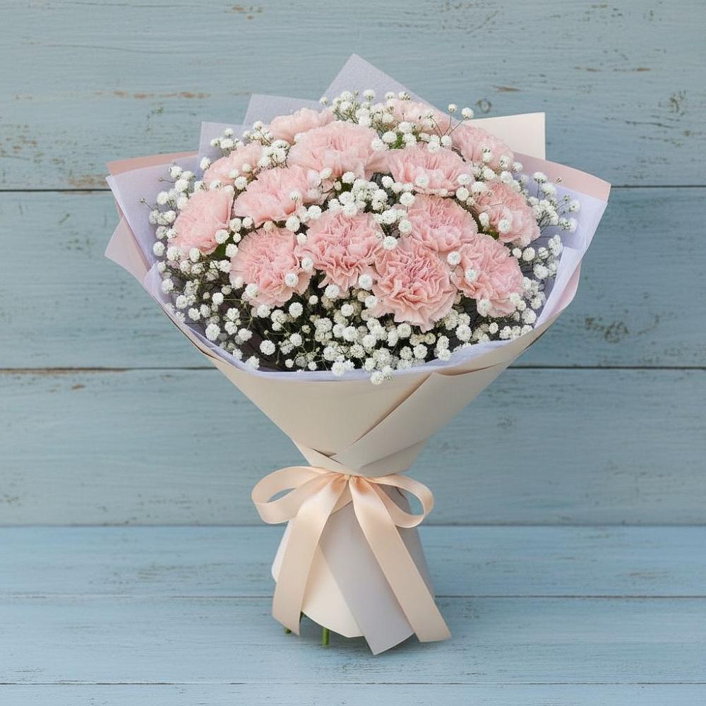 Букет цветов из: Гвоздики в Митькино