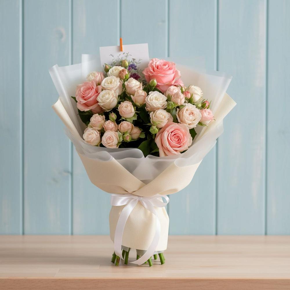 Букет цветов из: Розы в Митькино