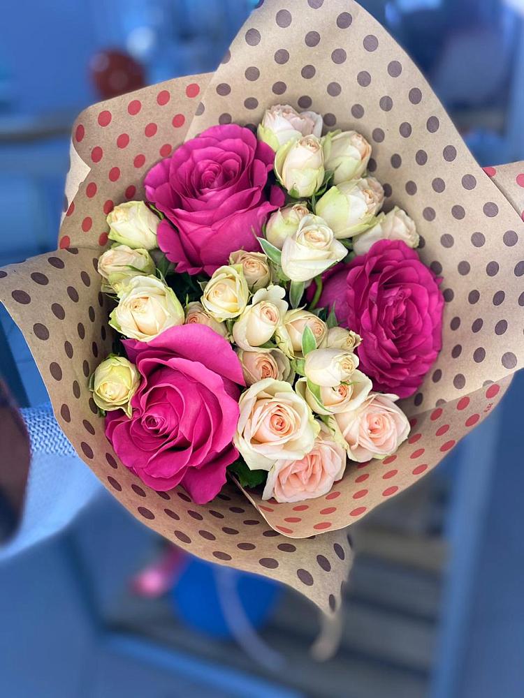 Букет цветов из: Розы в Митькино