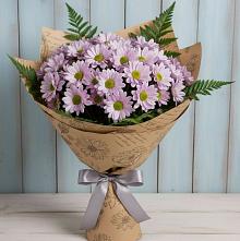 Букет цветов из:  Хризантемы в Митькино