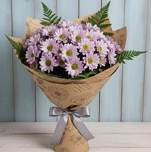 Букет цветов из:  Хризантемы в Митькино