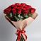 Букет 15 Красных роз Эдлесс Лав в Митькино