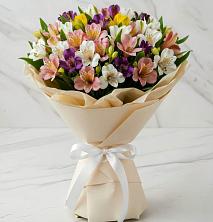 Букет цветов из:  Альстромерии в Митькино