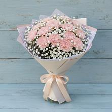Букет цветов из:  Гвоздики в Митькино