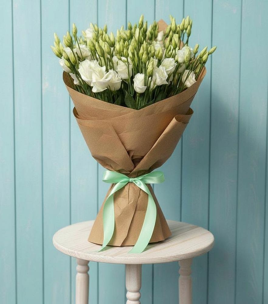 Букет цветов из: Лизиантусы в Митькино