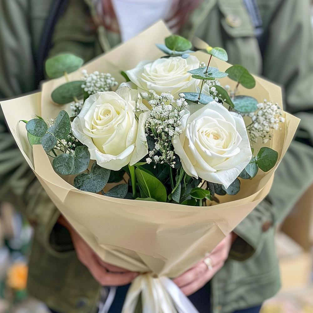 Букет цветов из: Розы в Митькино