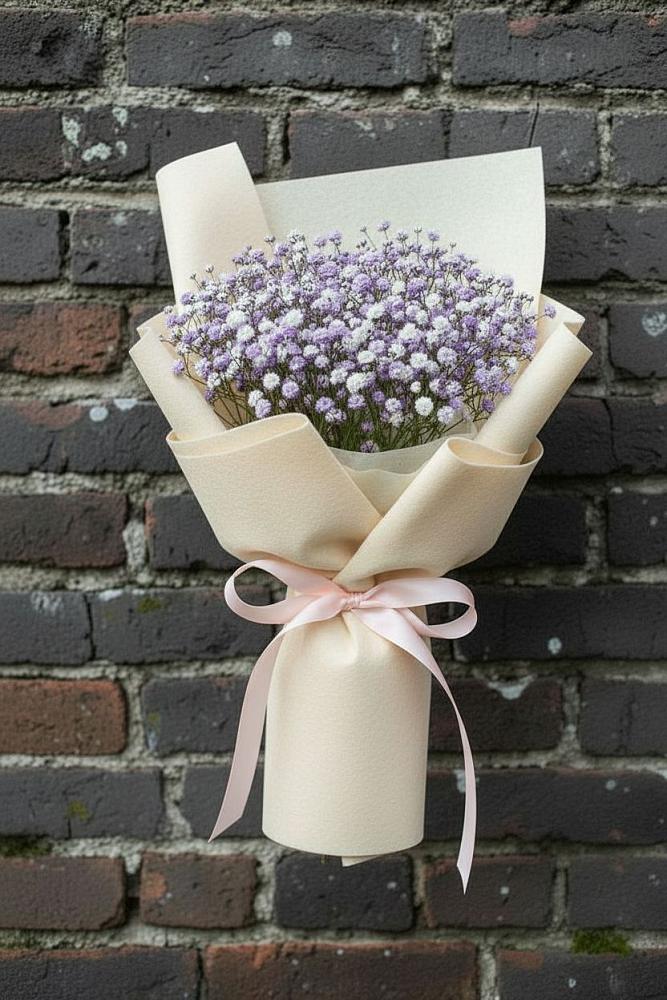 Букет цветов из: Гипсофила в Митькино