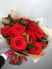 Букет цветов из:  Розы в Митькино