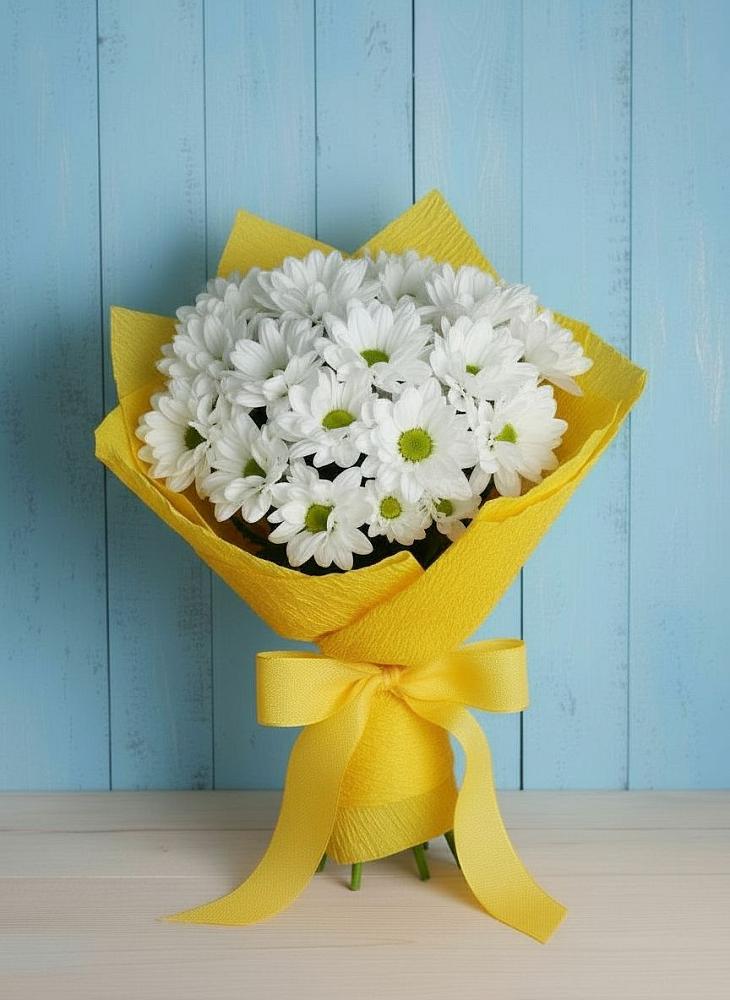 Букет цветов из: Хризантемы в Митькино