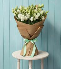 Букет цветов из:  Лизиантусы в Митькино