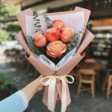 Букет цветов из:  Розы в Митькино