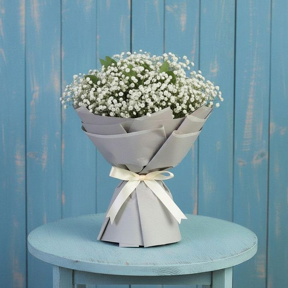 Букет цветов из: Гипсофила в Митькино