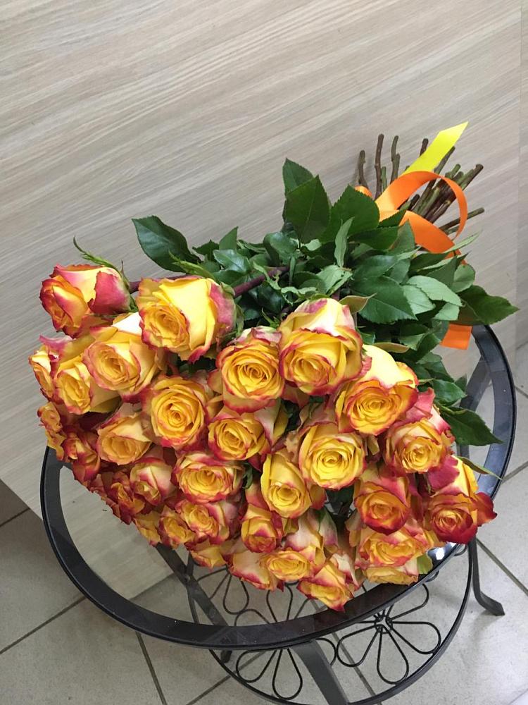 Букет Желтые розы в Митькино