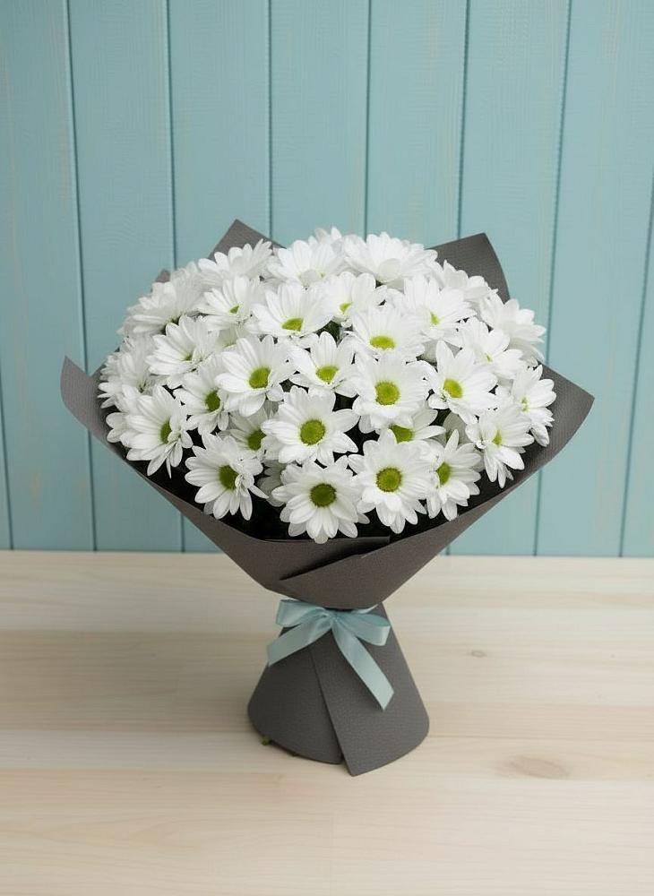 Букет цветов из: Хризантемы в Митькино