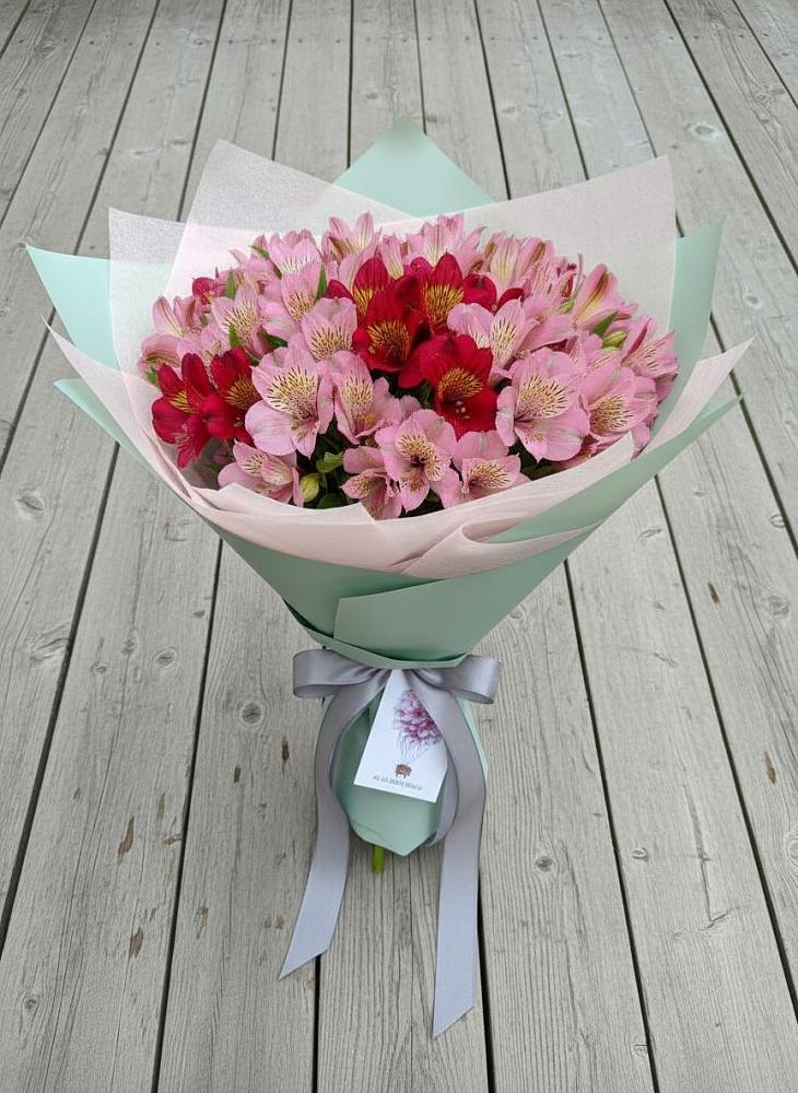Букет цветов из: Альстромерии в Митькино