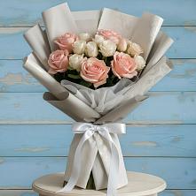 Букет цветов из:  Розы в Митькино