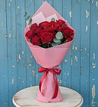Букет цветов из:  Розы в Митькино