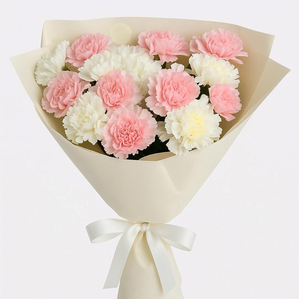 Букет цветов из: Гвоздики в Митькино