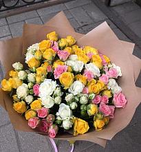 Букет цветов из:  Розы в Митькино