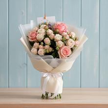 Букет цветов из:  Розы в Митькино