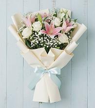 Букет цветов из:  Лилии в Митькино